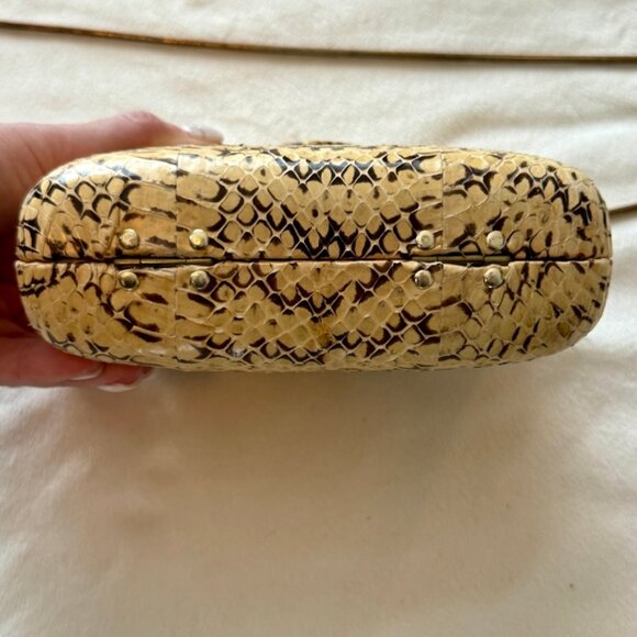 Gorgeous Vintage Le Ann Python Purse - Picture 7 of 11